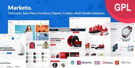 Marketo – eCommerce & Multivendor Theme