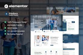 Medora – Medical Clinic Services Elementor Template Kit