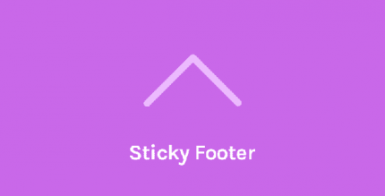 OceanWP Sticky Footer