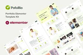 Pofollio – Portfolio Elementor Template Kit