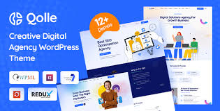 Qolle – Digital Marketing Agency WordPress Theme