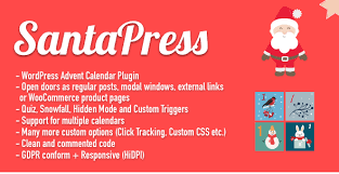 SantaPress – WordPress Advent Calendar Plugin & Quiz