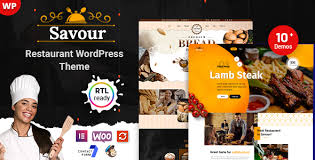 Savour – Restaurant WordPress Theme