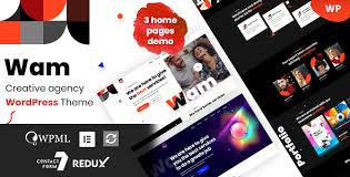 Wam – Creative Agency WordPress Theme