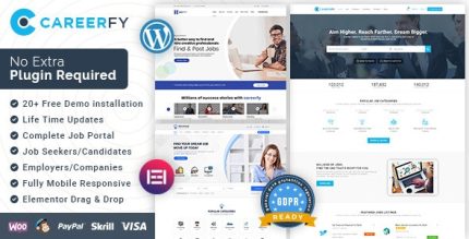 Careerfy – Job Board WordPress Theme