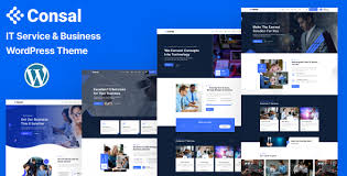 Consal – Business Agency & IT Service WordPress Theme