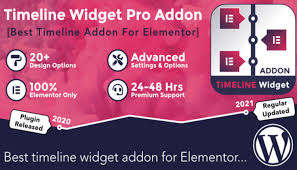 Cool Timeline Pro – Timeline Widget Pro Addon For Elementor