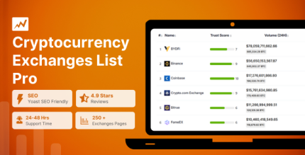 Cryptocurrency Exchanges List Pro