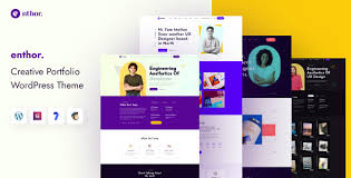 Enthor – Creative Portfolio WordPress Theme