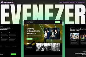 Evenizer – Event Organizer Elementor Template Kit