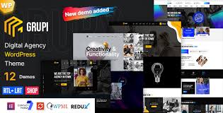 Grupi – Digital Agency WordPress Theme