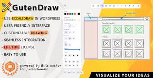 GutenDraw – Visualize Ideas with Excalidraw