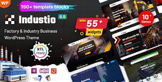 Industio – Industry & Factory WordPress Theme