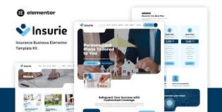 Insurie – Insurance Business Elementor Template Kit