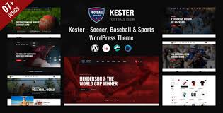 Kester – Soccer Club & Sports News WordPress Theme