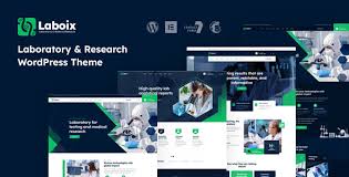 Laboix – Laboratory & Research WordPress Theme