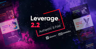 Leverage – Creative Agency & Portfolio Theme