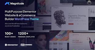 Magnitude – Multi-Purpose Elementor WP Theme