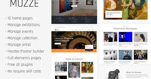 Muzze – Museum Art Gallery Exhibition WP Themes