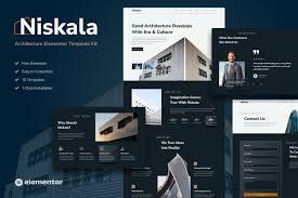 Niskala – Architercture Elementor Template Kit