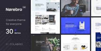 Norebro – Creative Portfolio WordPress Theme