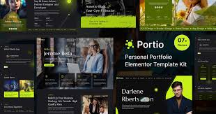 Portio – Portfolio Elementor Template Kit