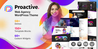 Proactive – Web Design Agency WordPress Theme