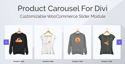 Product Carousel for Divi and WooCommerce