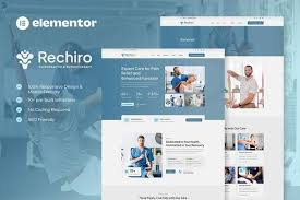 Rechiro – Chiropractic & Physiotherapy Elementor Template Kit