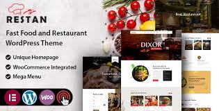 Restan – Restaurant WordPress Theme