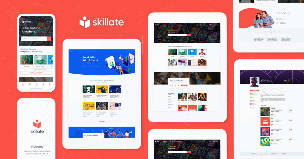 Skillate Theme