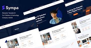 Sympa – IT Solutions & Technology Elementor Template Kit