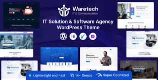 Waretech – IT Solutions WordPress Theme