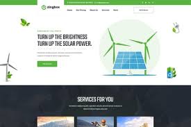 Zingbox – Wind & Solar Energy WordPress Theme