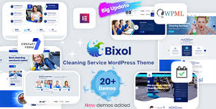 Bixol – Cleaning Services WordPress Theme