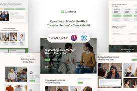 Cavamind – Mental Health & Therapy Elementor Template Kit