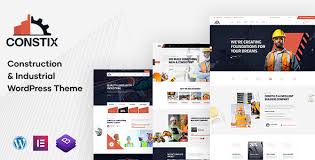 Constix – Construction Industrial WordPress Theme