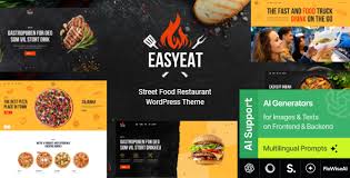 EasyEat – Street Food Restaurant WordPress Theme