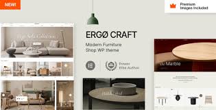 ErgoCraft – Furniture Shop WordPress Theme