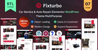 Fixturbo – Car Service & Repair WordPress Theme