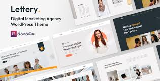 Lettery – Elementor Portfolio Agency Theme