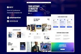 Meetly – Event & Conference Elementor Template Kit