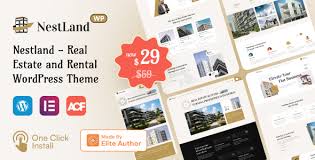 NestLand – Real Estate WordPress Theme