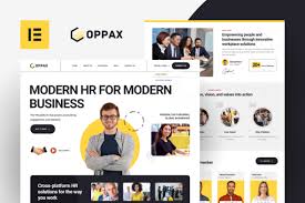 Oppax – HR Solutions Elementor Template Kit