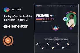 Portfoy – Portfolio Elementor Template Kit