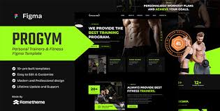 Progym – Personal Trainers & Fitness Elementor Template Kit