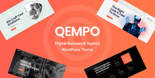 Qempo – Digital Agency Services WordPress Theme