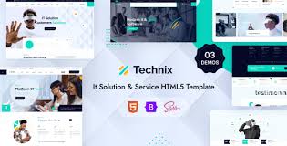 Technix – Technology & IT Solutions WP Theme