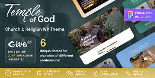 Temple of God – Religion and Church Theme