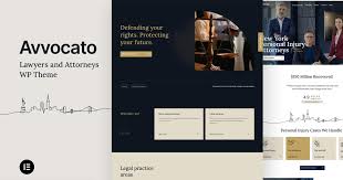 Avvocato – Lawyer & Attorney Elementor Pro Theme